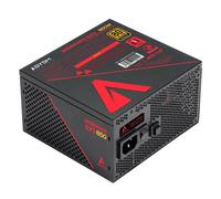 Fuente de alimentación Morpheo GX5 850W ATX de 20+4 pines (Negro/Rojo) - ABYSM