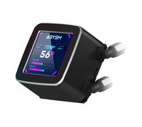 ABYSM - Oceanic LCD 240 ARGB Procesador Sistema de refrigeración líquida todo en uno 12 cm Negro 1 pieza(s)