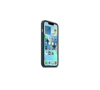 (Abyss Blue) For iPhone 13 Silicone Case MagSafe Technology Shockproof Cover Durable Slim Design Drop Protection