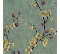 Abyssaly Papel Pintado Autoadhesivo, Vinilo Adhesivo Muebles Verde 44cm X 300cm, Papel Adhesivo Impermeable Pegatina Decorativos Encimera de Cocina