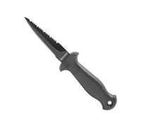 ABYSSTAR Squash 12 Cuchillo de Buceo, Unisex-Adult, Negro, 12 cm