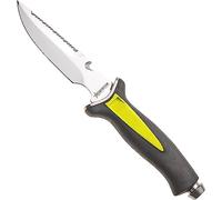 ABYSSTAR St-210 14,5 cm Cuchillo de Buceo, Unisex-Adult, Negro