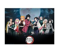 ABYstyle ABYDCO600 GB Eye Demon Slayer Pillars Póster, 52cm x 38cm