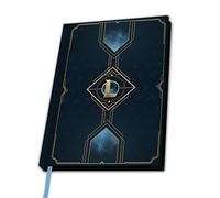 Abysse league of legends - hexteck logo notebook a5