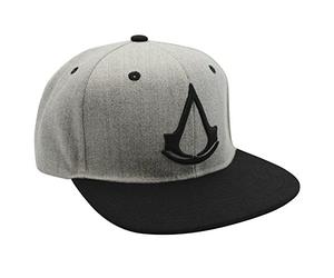 ABYstyle - Assassin’s Creed - Gorra Snapback - Logo - Negro y Gris