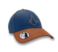 ABYSTYLE Assassin's Creed Gorra Azul y Naranja Crest Mirage, azul, Talla única