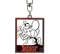 ABYSTYLE ASTERIX Llavero Astérix, rojo y negro, environ 3,6 x 4,7cm