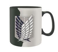 ABYSTYLE Attack On Titan Attack on Titan Emblem S4 Sin clasificar Taza multicolor cerámica