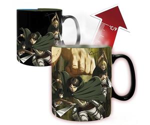 ABYSTYLE ATTACK ON TITAN - Mug Heat Change - 460 ml - TitanS3 -cardboard V2