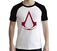 ABYstyle - Camiseta de Manga Corta para Hombre (Talla XL), Color Blanco y Negro