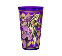 ABYSTYLE - Cristal XXL Premium JOJO'S BIZARRE ADVENTURE Golden Wind - Producto oficial - 500 ml