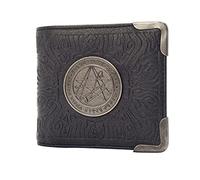 ABYSTYLE Cthulhu - Cartera multiusos plegable prémium de 9,5 x 10,9 cm, para dinero, tarjetas de crédito, accesorios de regalo, Verde/Amarillo, Classic