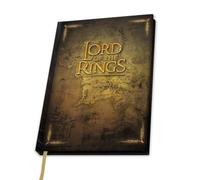 ABYSTYLE - Cuaderno A5 LORD OF THE RINGS - Producto oficial - Tamaño A5 - 180 páginas
