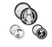 ABYSTYLE - Cuerpo BRIDE Pack de insignias Trio - Producto oficial - Set de insignias de metal de alta calidad colección Fan Cinema Pop Culture