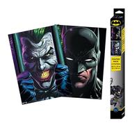 ABYstyle - Juego de 2 pósteres DC Comics Batman y Joker - 52 x 38 cm