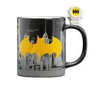 Taza 3D Batseñal Batman DC Cómics Cerámica 460 mls