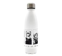 ABYSTYLE - DEATH NOTE Botella de agua isotérmica Protagonistas - Producto oficial - Acero inoxidable - 500 ml