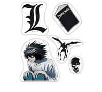 ABYstyle - DEATH NOTE - Pegatinas iconos Death Note 16 x 11 cm