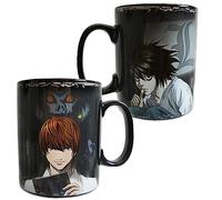 ABYSTYLE - Death Note - Taza Cambia de Color con Calor - 460 ml - Kira & L
