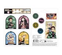 ABYstyle DEMON SLAYER Mini Pegatinas Barrio des Plairs (16 x 11 cm)