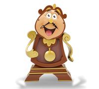 ABYstyle Disney Beauty & The Beast Cogsworth - Hucha prémium de Disney | Hucha | Hucha | Caja de ahorros | Mercancía de Disney | Regalos de La Bella y la Bestia