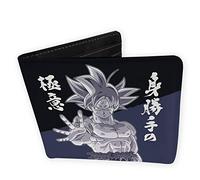 ABYstyle Dragon Ball Super Billetera Goku Ultra Instinct Vinilo, Negro, Talla Única, Negro, Taille Unique