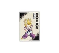 ABYstyle Dragon Ball Z Gohan - Imán oficial - Formato estándar - Se fija en nevera o superficie metálica - Diseño coleccionista