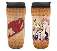 ABYSTYLE Fairy Tail - Taza de Viaje - Lucy, Natsu & Emblema