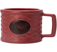 Taza 3D Escamas Dragón Targaryen Juego De Tronos Cerámica 500 mls
