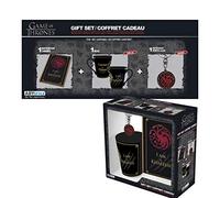 ABYSTYLE - Game of Thrones - Caja de Regalo Targaryen - Taza 320 ml + Llavero + Cuaderno