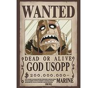 ABYSTYLE GBEye - Póster Wanted God Usopp (52 x 38 cm)