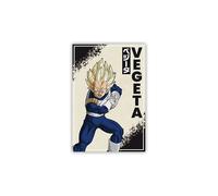 ABYstyle - Imán Dragon Ball Z Vegeta - Producto oficial - Imán decorativo - Formato estándar - Accesorio Geek Manga