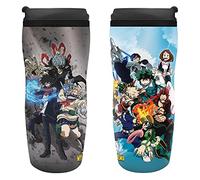 ABYstyle - Jarra de viaje My Hero Academia, Eroi contra malos.