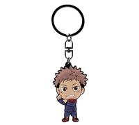 ABYSTYLE JUJUTSU KAISEN Llavero PVC Yuji Itadori, multicolor, H. 5,8 cm x L. 3,5 cm
