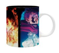 ABYSTYLE - Jujutsu KAISEN Taza Yuji & Aoi vs Mahito - Producto oficial - Taza cerámica 320ml impresión alta calidad anime