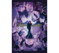 ABYSTYLE Jujutsu Kaisen Temporada 2 - Producto oficial - Tamaño 91,5 x 61 cm - Papel laminado de alta calidad - Póster Manga Collector