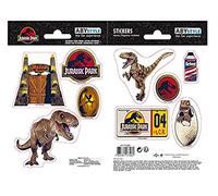 ABYstyle - JURASSIC PARK - Pegatinas - 16 x 11 cm - 2 tablas - Dinosaurios