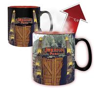 Taza Mágica Jurassic Park Puertas Parque Tiranosaurio Rex Térmica 460 mls