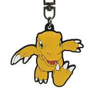 ABYSTYLE - Llavero PVC Agumon, amarillo, S