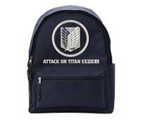 ABYSTYLE - Mochila ATAQUE DE TITANS Batallón de Exploración - Producto oficial - Compartimentos múltiples - Correas ajustables - Emblema de alas de la Libertad