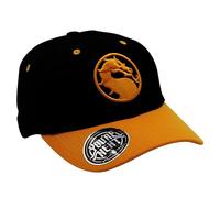 ABYSTYLE Mortal Kombat - Gorra negra con logotipo, negro y naranja, Taille unique-M
