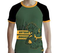 ABYstyle My Hero Academia - Camiseta de Bakugo para Hombre, Color Verde