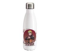 ABYSTYLE Naruto & Sasuke Botella de Agua Acero Inoxidable de 500 ml | Botella de Agua Naruto | Botella de Agua | Impermeable y Ligero | Naruto Commers | Regalos Naruto
