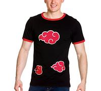 ABYSTYLE - Naruto Shippuden - Camiseta - Akatsuki - Hombre - Negro (M)