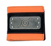 ABYSTYLE Naruto Shippuden Cartera Premium Naruto, Negro, Excepcional