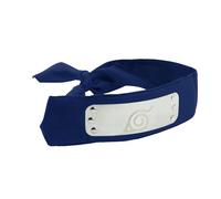 ABYstyle Diadema Naruto Shippuden Konoha – azul para adultos, cosplay