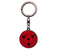 ABYSTYLE - NARUTO SHIPPUDEN - Llavero mecánico Sharingan, rojo, Talla única