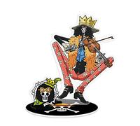 ABYSTYLE One Piece Anime Brook - Figura de acrílico acrílico de 4 Pulgadas, Modelo de Anime, Manga, Accesorios de Escritorio, Regalo