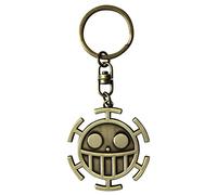 ABYSTYLE One Piece Anime Trafalgar Law 3D Heart Pirates Metal Keychain 1.7'' Manga Gift Accessories'