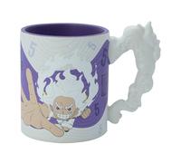 ABYSTYLE One Piece Luffy Gear 5th - Taza de café de cerámica 3D de 16 onzas líquidas, regalo de anime